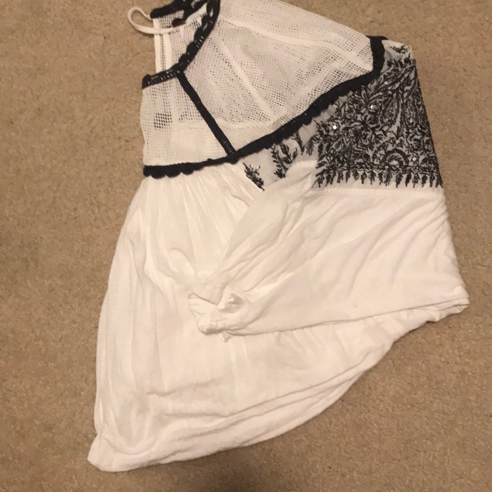 Free people embroidered top
